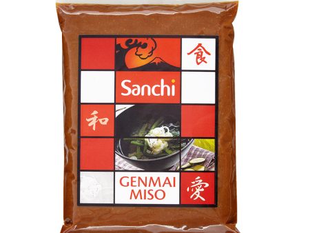 Sanchi Genmai Miso 345g Supply