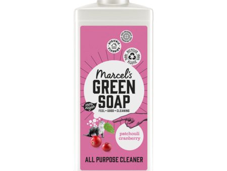 Green Soap Marcels Patchouli & Cranberry All Purpose Cleaner 750ml Cheap