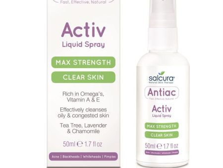 Salcura Antiac ACTIV Liquid Spray 50ml For Discount