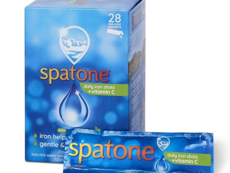 Spatone Apple liquid Iron Supplement with added Vitamin C 28 sachets For Cheap