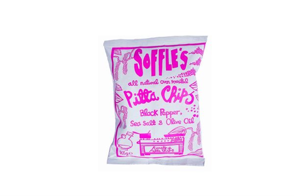 Soffles Pitta Chips Black Pepper Pitta Chips 60g Sale