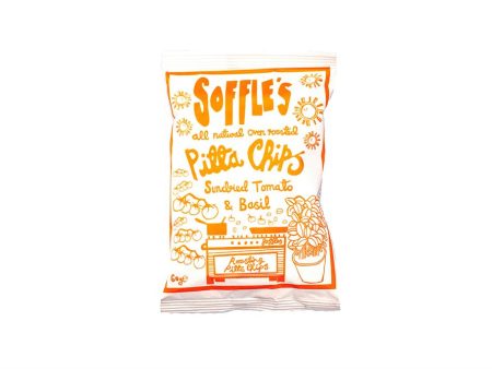 Soffles Pitta Chips Sundried Tomato & Basil Pitta Chips 60gs Cheap