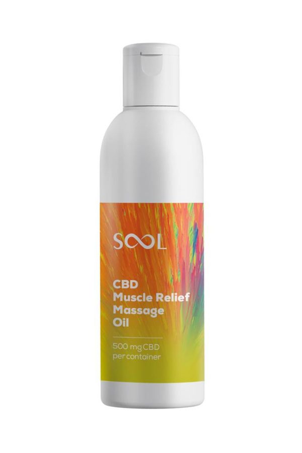 Sool Massage Oil Muscle Relief 500mg CBD Dermatologically Tested For Cheap