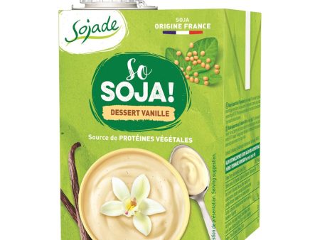 Sojade Organic Vanilla Soya Dessert 530g on Sale