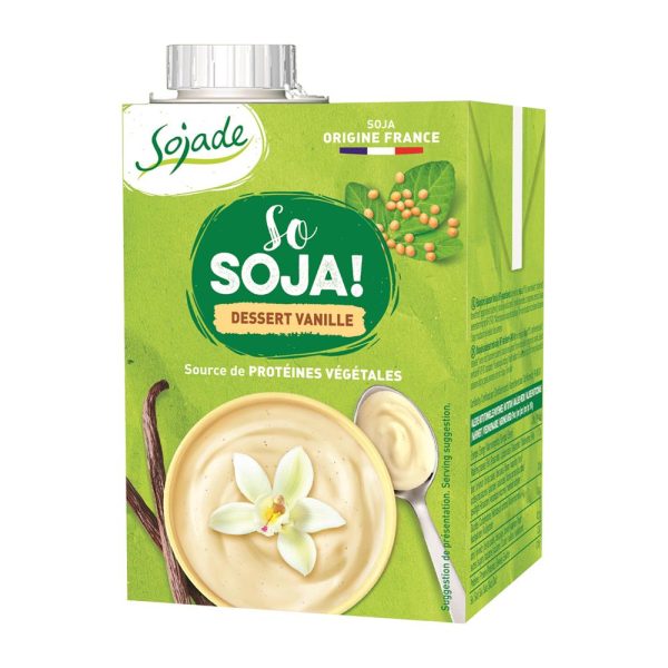 Sojade Organic Vanilla Soya Dessert 530g on Sale