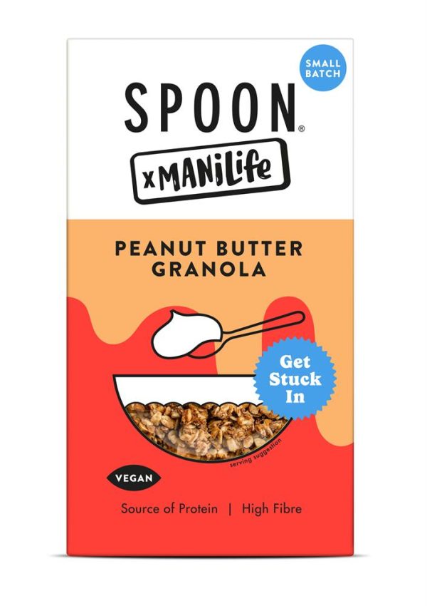 Spoon x ManiLife Peanut Butter Granola 400g For Sale