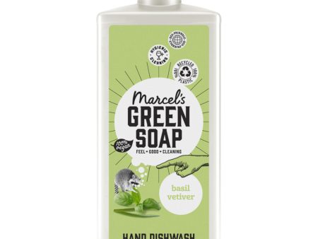 Green Soap Marcels Hand Dishwash Basil & Vetiver 500ml on Sale