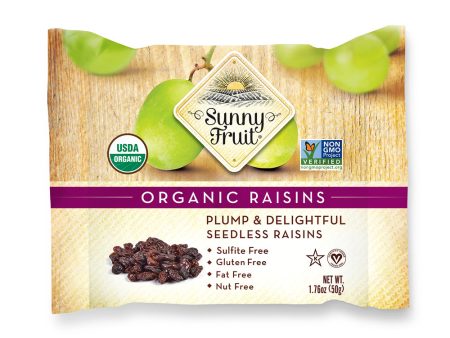 Sunny Fruit Soft Raisins Organic 50g Sale