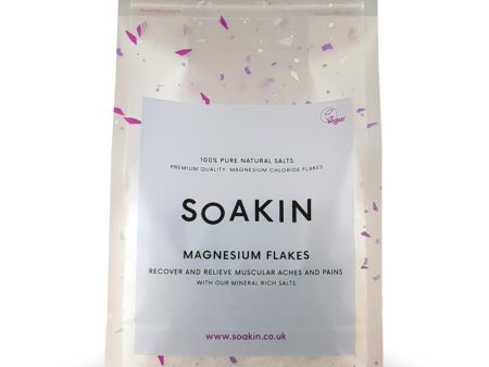 Soakin Magnesium Flakes - Bath Salts 800g For Cheap