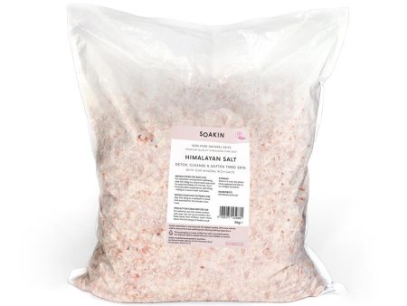 Soakin Himalayan Pink Bath Salts 5kg Cheap