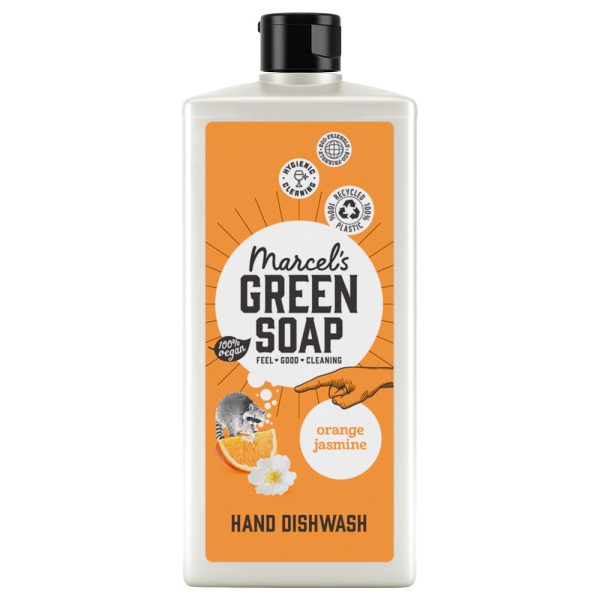 Green Soap Marcels Hand Dishwash Orange & Jasmine 500ml Supply