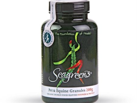 Seagreens Pet and Equine Seaweed Granules 200g For Discount