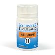 Schuessler No 11 Nat Sulph Tissue Salts 125 Tabs Supply