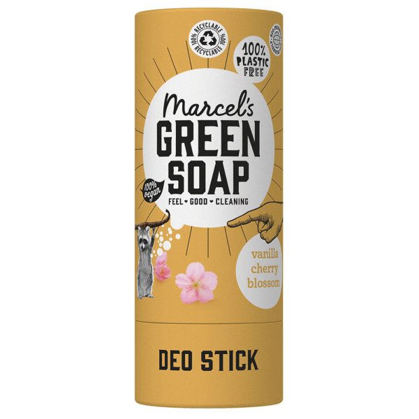 Green Soap Marcels Deo Stick Vanilla&Cherry Blossom 40g on Sale