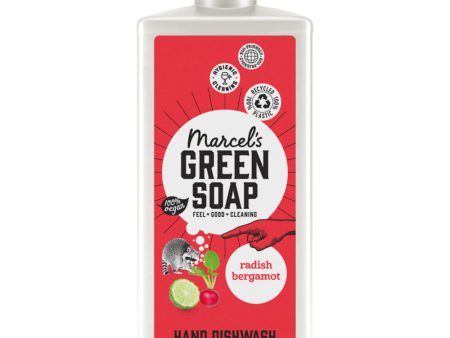 Green Soap Marcels Hand Dishwash Radish & Bergamot 500ml Hot on Sale