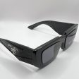 Prada SPR 11Z 461-5S0 54#17 140 3N Sunglasses - Black Frame, Grey Lens Cheap