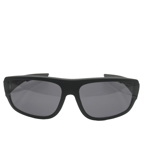 Prada Linea Rossa SPS 03W-F DG0-08F 140 3N Sunglasses - Black Frame, Grey Lens Supply