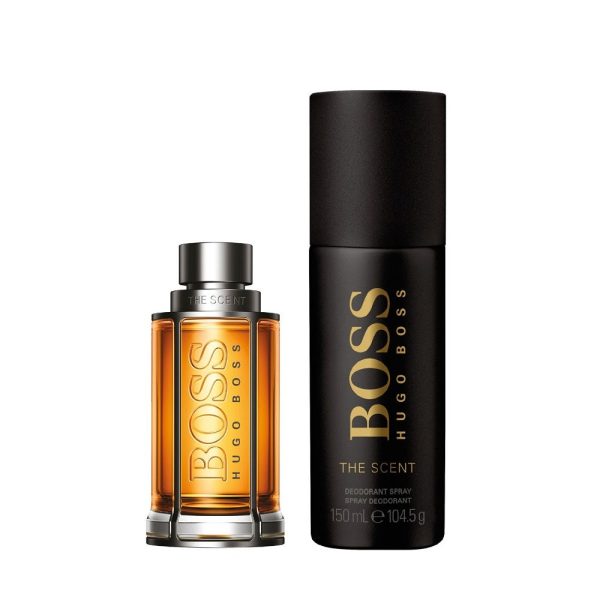 Boss The Scent For Man zestaw woda toaletowa spray 50ml + dezodorant spray 150ml Online Hot Sale