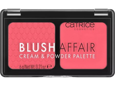 Blush Affair Cream & Powder Palette paleta róży do policzków 010 Stunning Strawberry 6g Sale