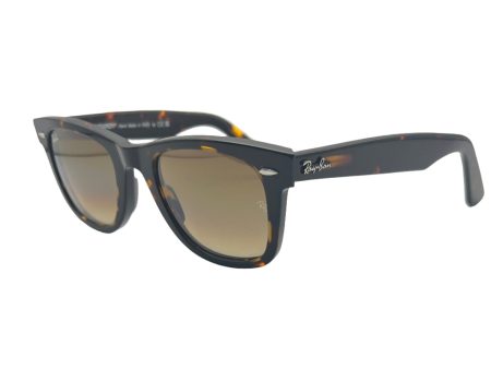 Ray-Ban Wayfarer RB2140 902 51 50mm - Tortoise Frame with Brown Gradient Lenses Online now