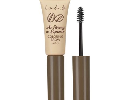 As Strong as Espresso Coloring Brow Glue koloryzujący klej do stylizacji brwi Online Sale