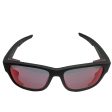 Prada SPS 07W DG0-09R 59#17 130 3N Sunglasses - Black Frame, Red Mirrored Lens Sale