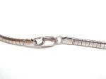 Sterling Silver Flexible Omega Necklace 16  Italian Supply