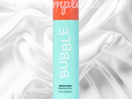 Bubble Skincare - Break Even Balancing Toner Hot on Sale