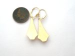 14K Gold Leverback Earrings Dangle Online