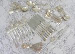 52 Piece Vintage Community Morning Star Silver Plate Flatware Set Online