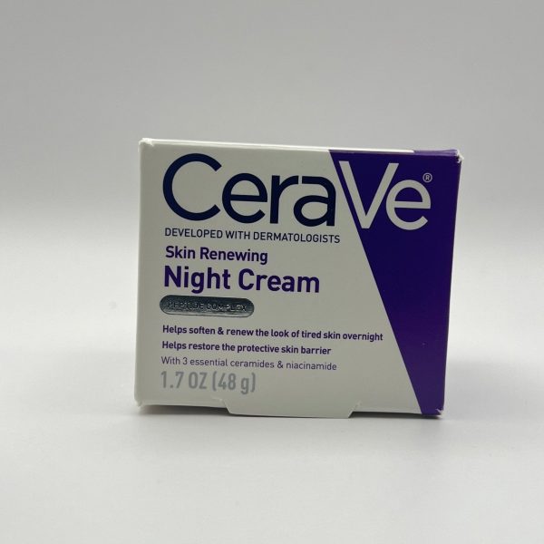 CeraVe Skin Renewing Night Cream 48g - Hydrating and Restorative Night Moisturizer on Sale