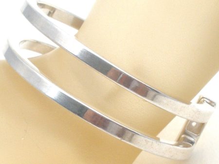 Italian Sterling Silver Cuff Bracelet Han Fashion