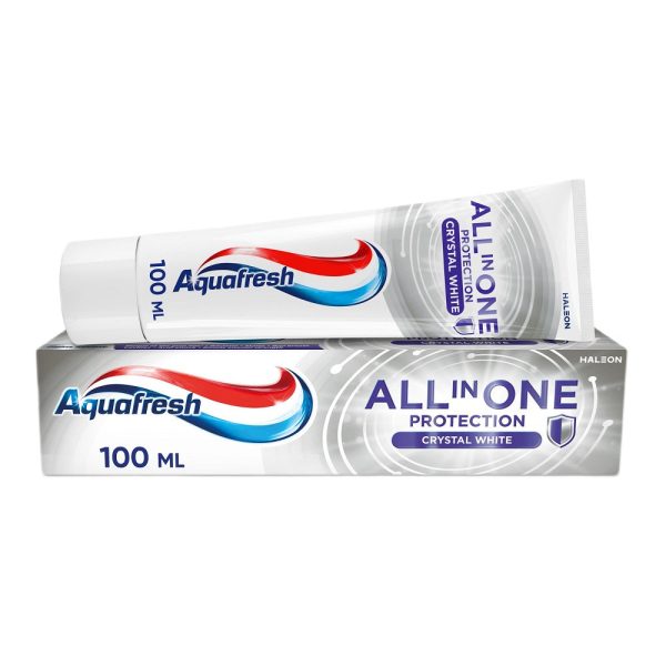 All In One Protection pasta do zębów z fluorkiem Crystal White 100ml Cheap