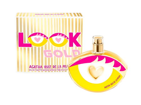 Agatha Ruiz de la Prada Look Gold 80 ml edt mujer Cheap