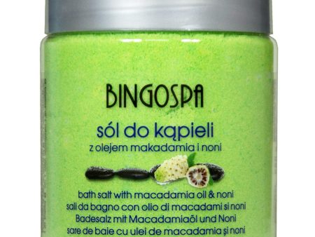 Sól do kąpieli Olej Makadamia i Noni 580g Online Sale