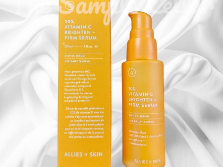 Allies of Skin - 20% Vitamin C Brighten + Firm Serum For Sale