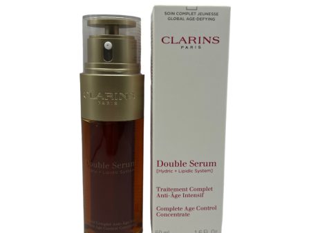 Clarins Double Serum Complete Age Control Concentrate 50ml - Anti-Aging Powerhouse Hot on Sale