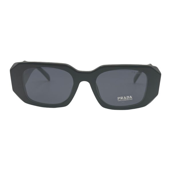 Prada SPR17W 1AB-5S0 51mm Sunglasses - Black Frame with Grey Lenses on Sale