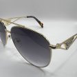 Prada PR 73ZS ZVN-5D1 58#14 140 Sunglasses - Gold Frame, Grey Gradient Lens Cheap