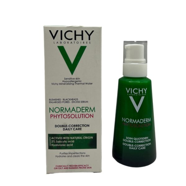 Vichy Normaderm Phytosolution Double Correction Daily Care - 50ml for Clearer, Healthier Skin Online Hot Sale