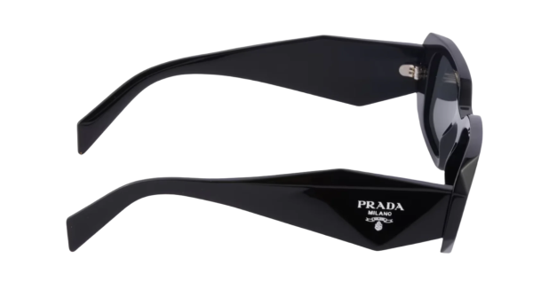 Prada SPR17W 1AB-5S0 51mm Sunglasses - Black Frame with Grey Lenses on Sale