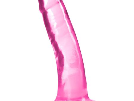 B Yours Plus Hard N  Happy transparentne dildo z przyssawką Pink Cheap