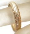 10K Yellow Gold Band Ring Size 10 on Sale