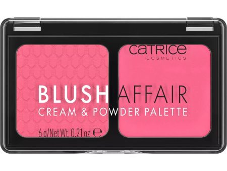 Blush Affair Cream & Powder Palette paleta róży do policzków 020 Pleasing Pink 6g Hot on Sale