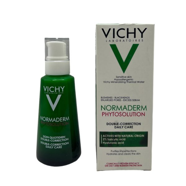 Vichy Normaderm Phytosolution Double Correction Daily Care - 50ml for Clearer, Healthier Skin Online Hot Sale