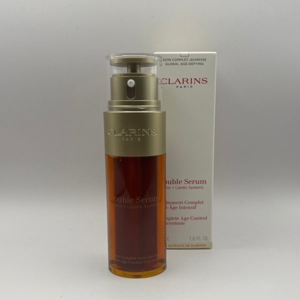 Clarins Double Serum Complete Age Control Concentrate 50ml - Anti-Aging Powerhouse Hot on Sale