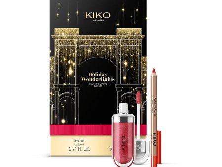 Holiday Wonderlights Gloss Me Up Lips Gift Set zestaw upominkowy do makijażu ust 03 Red Smile For Sale