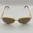 Prada PR 73ZS 5AK-01T 58#14 140 Sunglasses - Gold Frame, Brown Lens on Sale