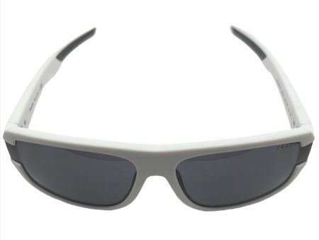 Prada SPS 03W-F TWK-06F 66#16 140 3N Sunglasses - White Frame, Grey Lens Supply