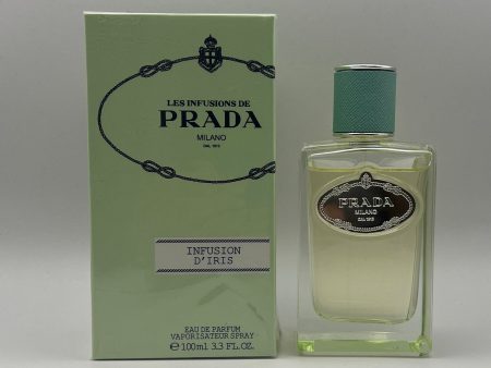 Prada Infusion D Iris Eau de Parfum 100ml - Elegant and Fresh Floral Fragrance For Sale